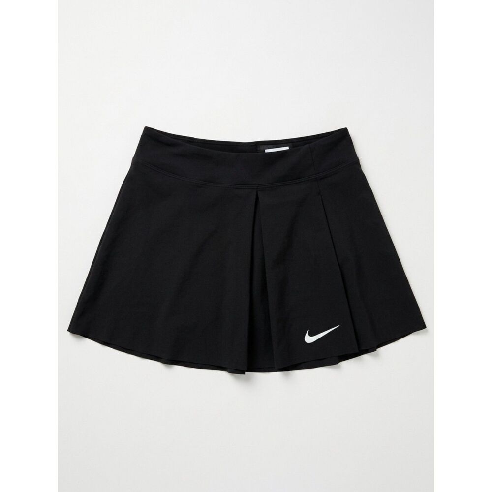Nike Court Victory Black Pleated Tennis Skort / Skirt Size S